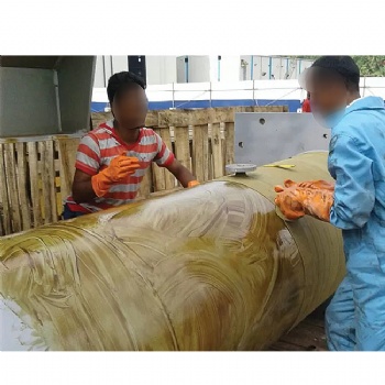 Flexibility 50 Mil Vessel Protection Tape Anti Corrosion Pipe Tape Rolls for Chemical Resistance